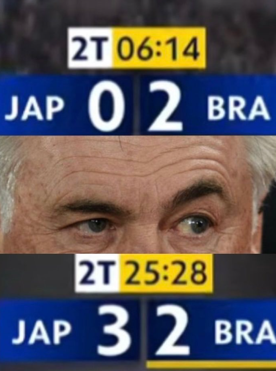 印尼队也被, 在两球落后